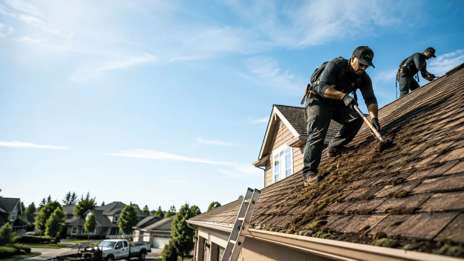 Roof Moss Removal in Great Neck, NY near me